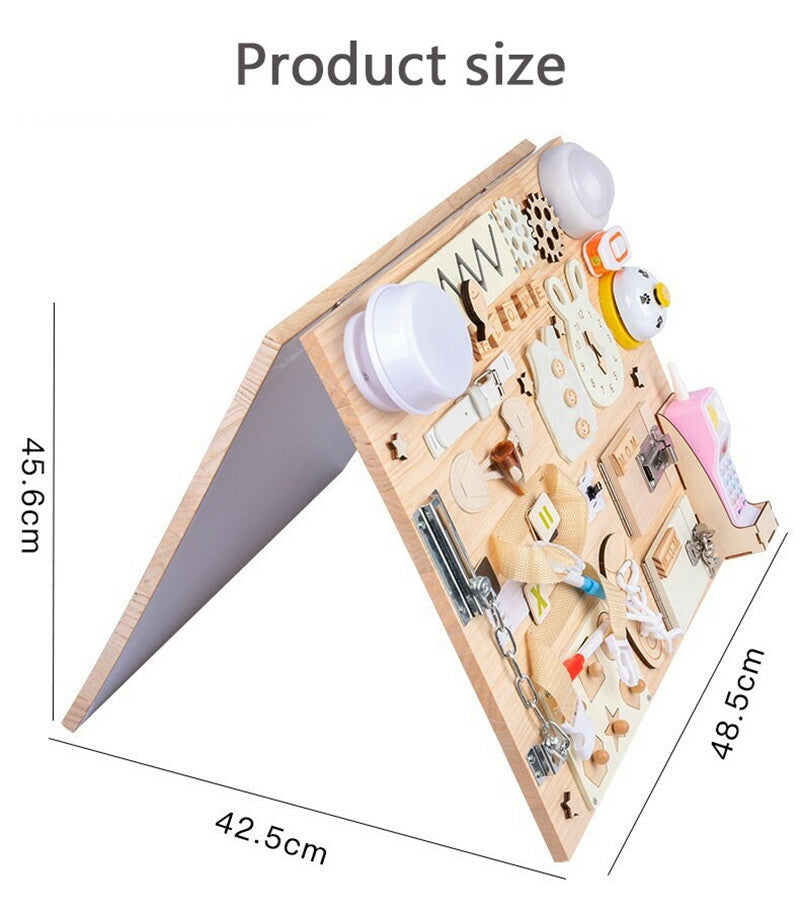 Skill Builder Board – Montessori Toy for Busy Little Hands