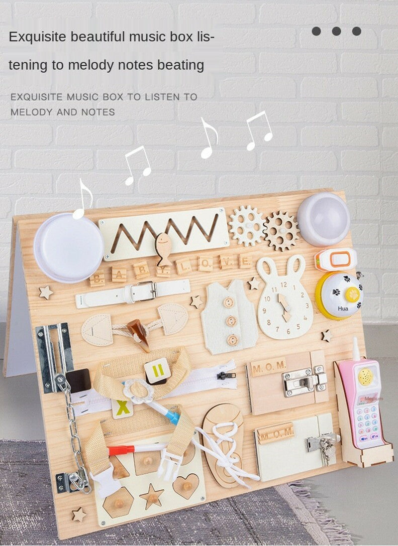 Skill Builder Board – Montessori Toy for Busy Little Hands