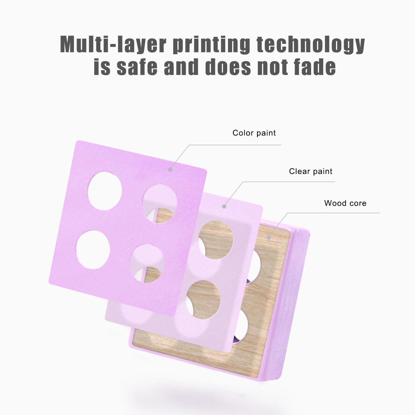 Montessori Mini Wooden Blocks - Stack, Sort & Imagine!