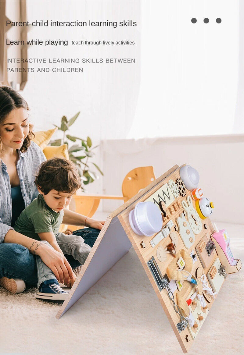 Skill Builder Board – Montessori Toy for Busy Little Hands