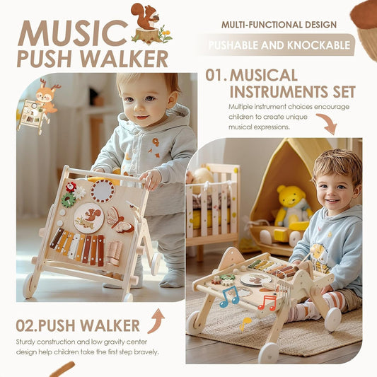 Musical Milestones on the Move – Montessori Musical Baby Walker