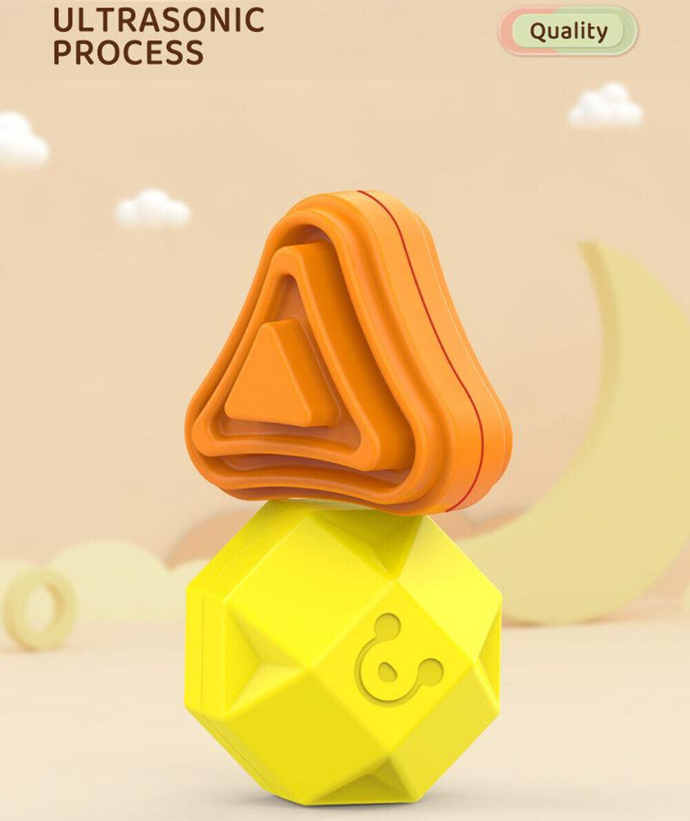 Soft Sorting Cube for Little Learners - Tactile Fun for Tiny Hands!