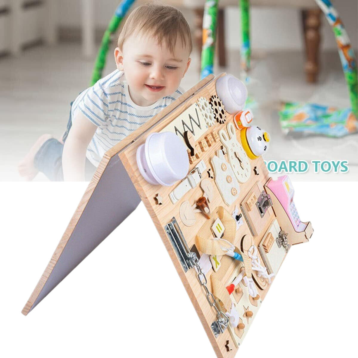 Skill Builder Board – Montessori Toy for Busy Little Hands