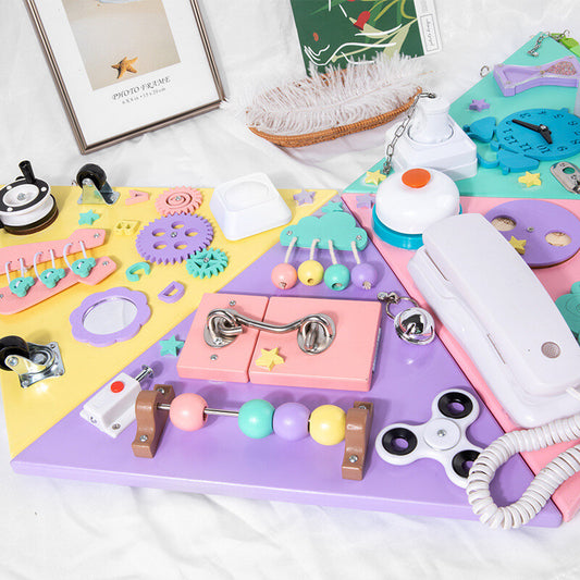 Little Explorers Montessori Busy House – Hands-On Learning Fun!