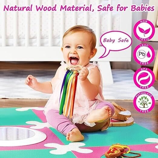 Dance, Twirl, and Learn with the Rainbow Hand Ribbon Kites!