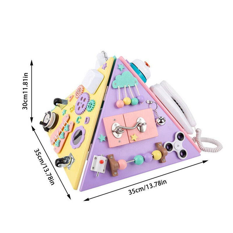 Little Explorers Montessori Busy House – Hands-On Learning Fun!