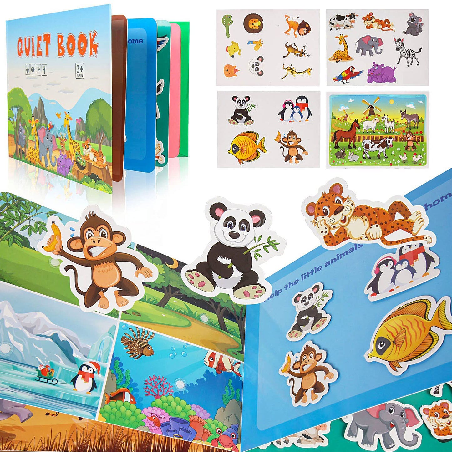 Quiet Busy Book - Fun Learning for Tiny Hands!