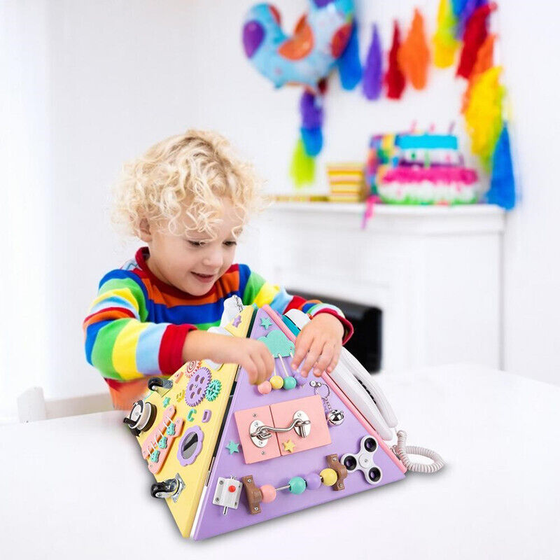 Little Explorers Montessori Busy House – Hands-On Learning Fun!
