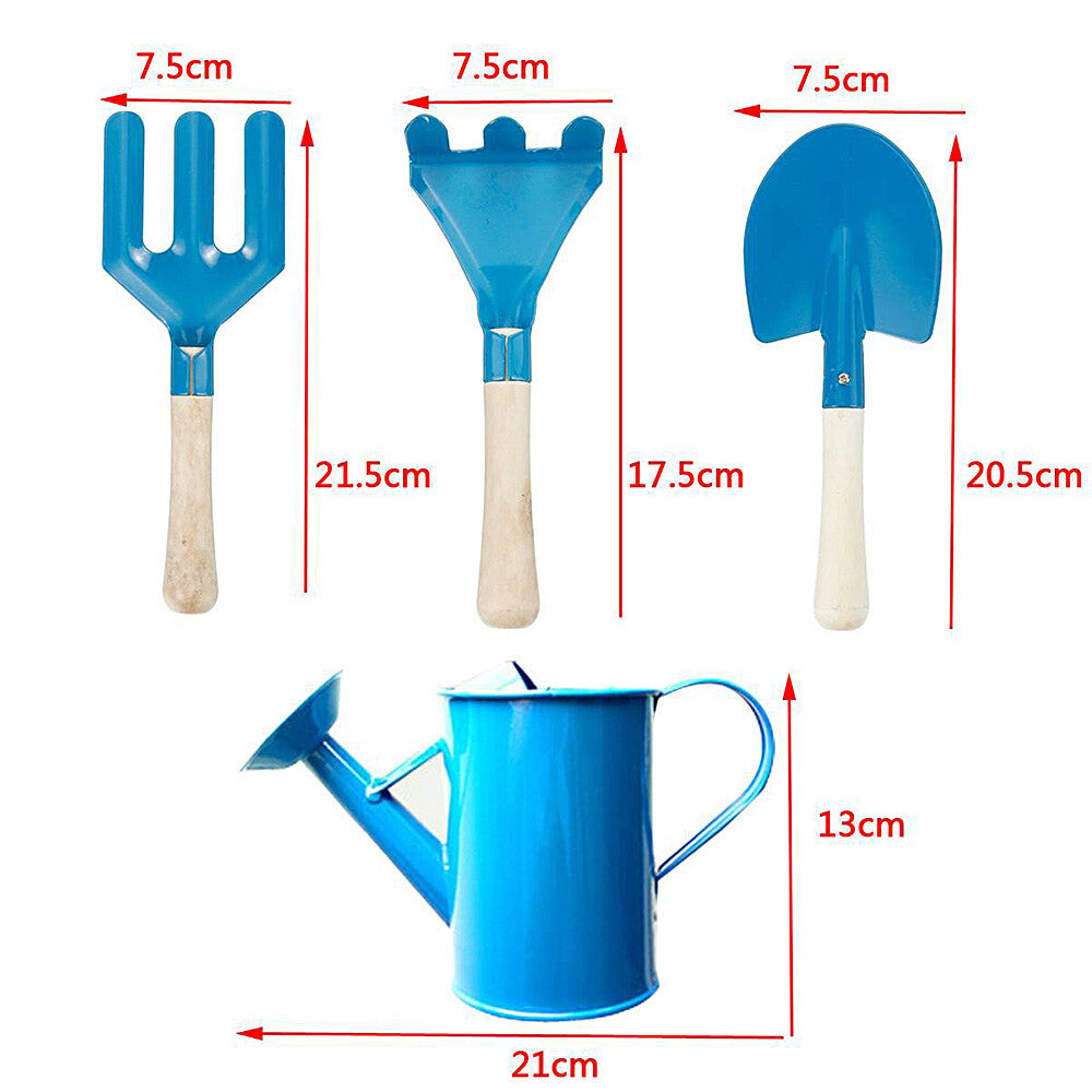 Children's Gardening & Beach Tool Set for Little Outdoor Adventurers