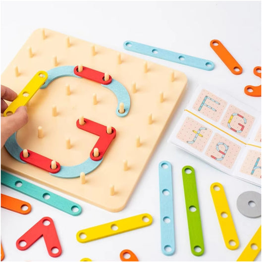 Wooden Geoboard - Imagination Meets Learning!