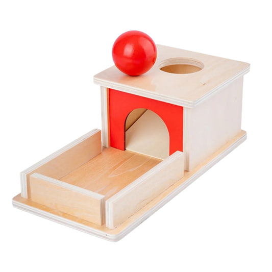 Montessori Object Permanence Box with Tray – A Hands-On Learning Adventure!
