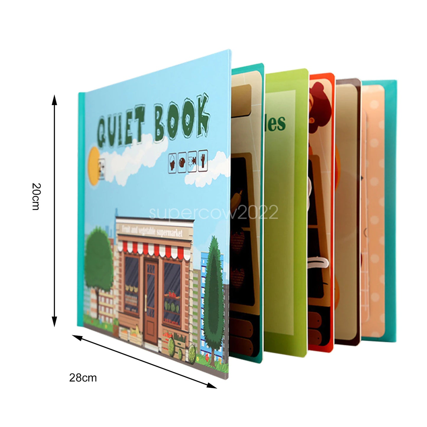 Quiet Busy Book - Fun Learning for Tiny Hands!
