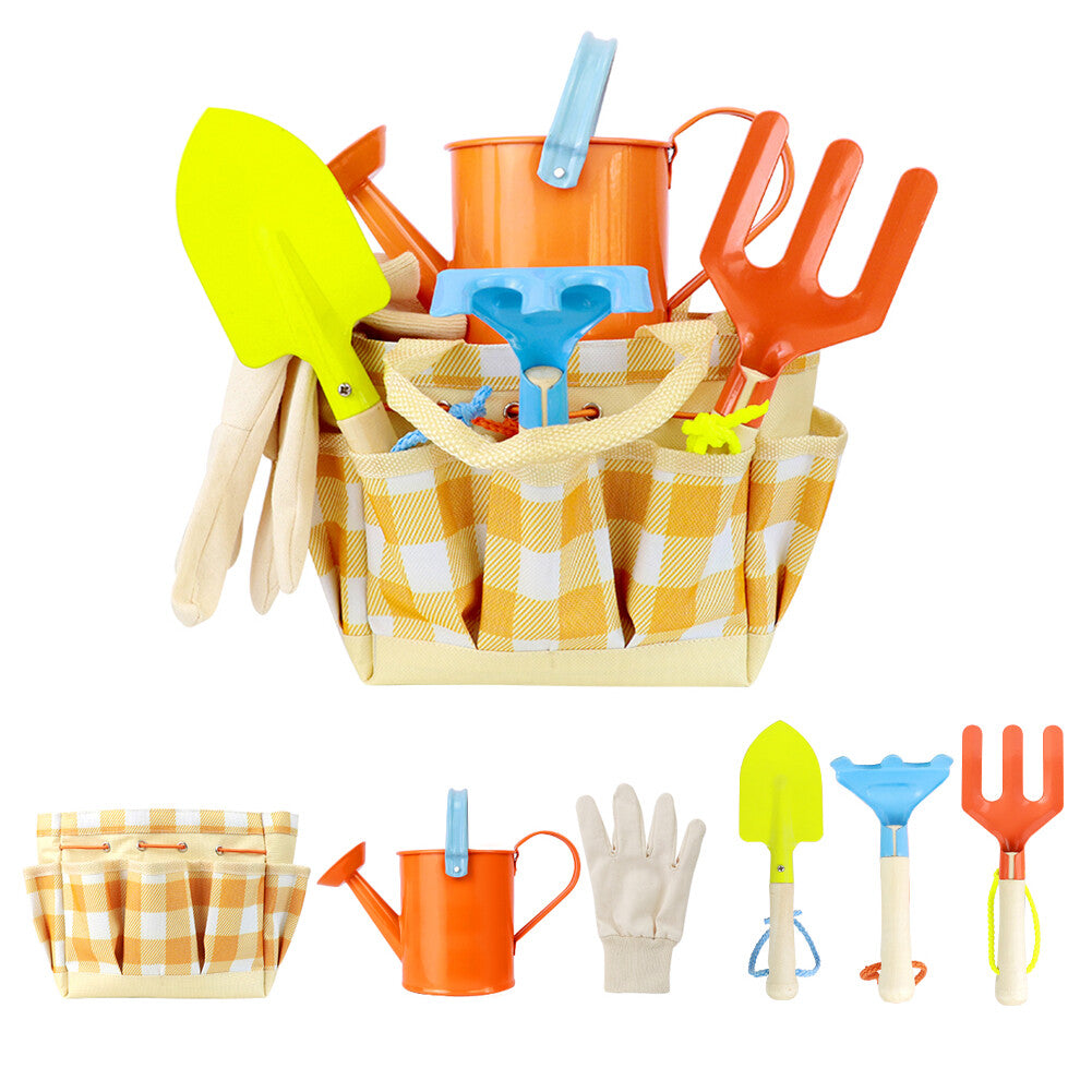 Children's Gardening & Beach Tool Set for Little Outdoor Adventurers