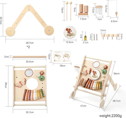 Musical Milestones on the Move – Montessori Musical Baby Walker