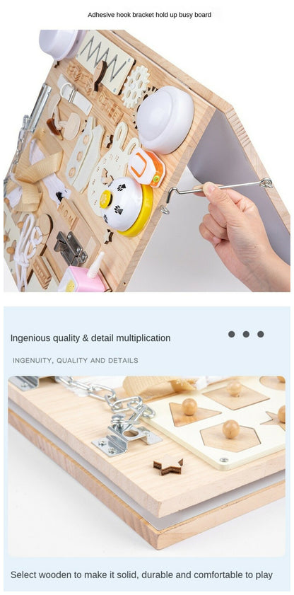 Skill Builder Board – Montessori Toy for Busy Little Hands