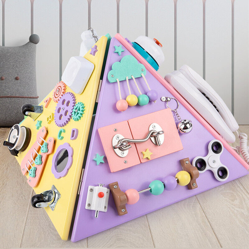 Little Explorers Montessori Busy House – Hands-On Learning Fun!