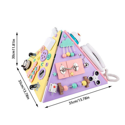 Little Explorers Montessori Busy House – Hands-On Learning Fun!