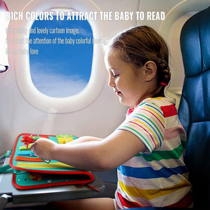 Montessori Busy Board & Quiet Book – Learn & Play On-the-Go